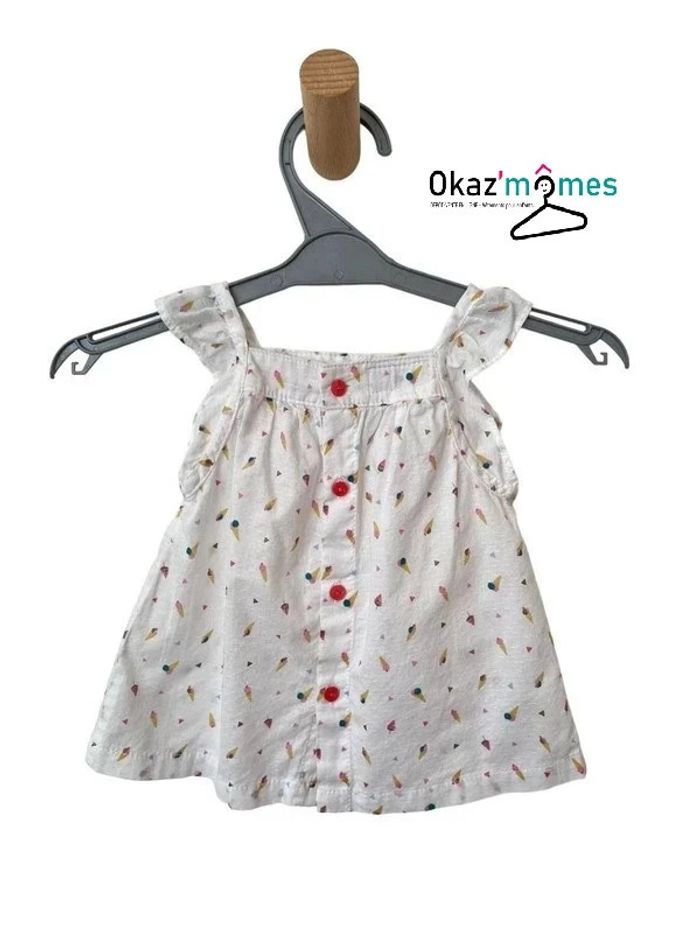 Blouse légère (glaces) - La Compagnie des Petits 6 mois - photo numéro 2