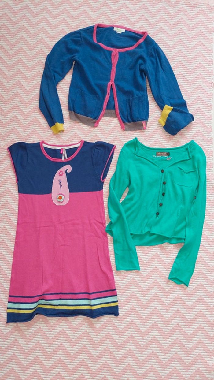 Lot de 3 vêtements hiver 8 ans