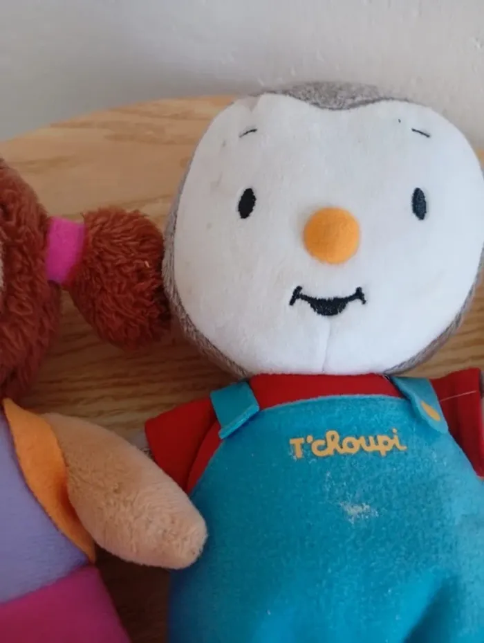 Lot 2 peluches T'choupi lalou - photo numéro 2
