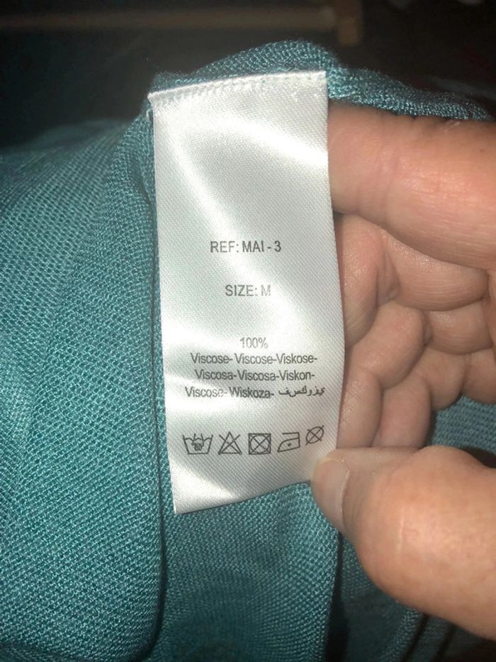 Pull léger bleu 38 Version Sud neuf avec étiquette - photo numéro 6