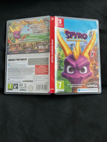 Jeu spyro trilogie switch