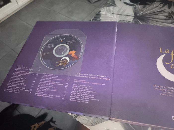 Album avec CD la flûte enchantée - photo numéro 2