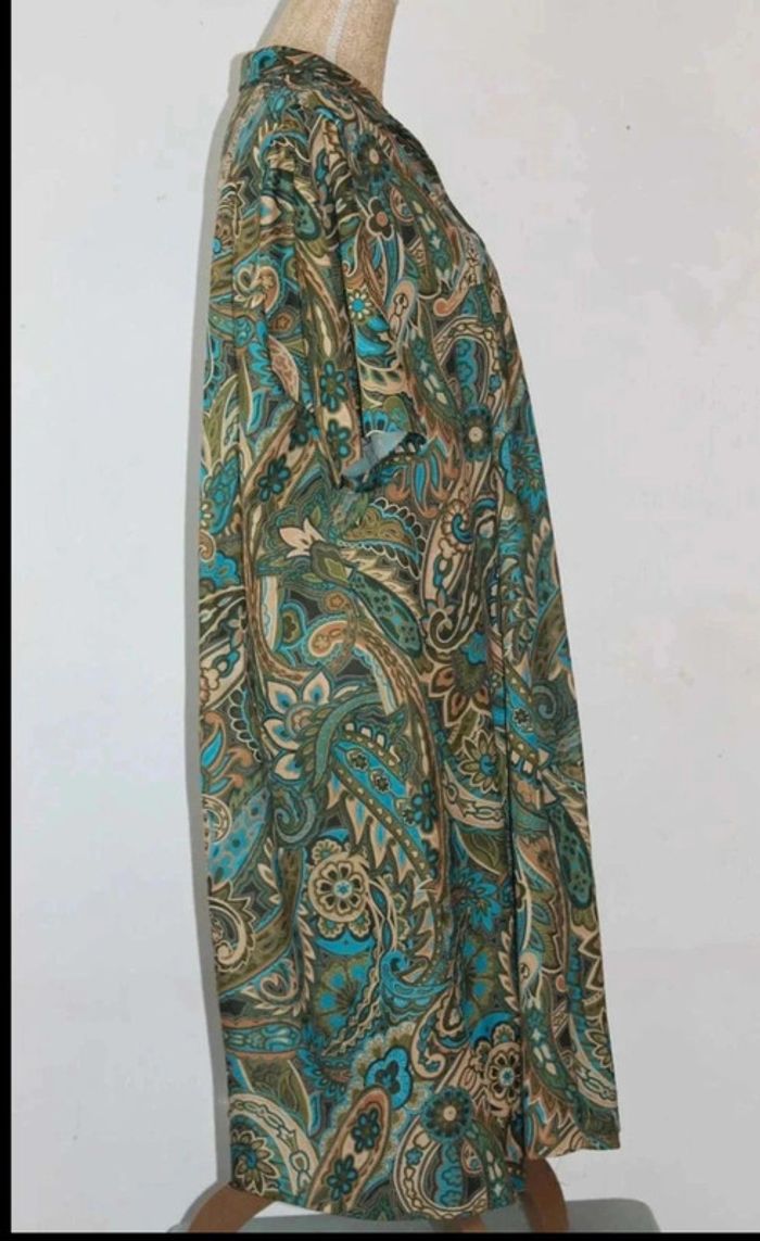 Robe demi-saison multicolore - Damart - 54 - photo numéro 5