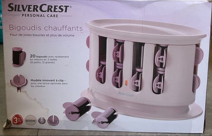 Boucleur cheveux bigoudis chauffants