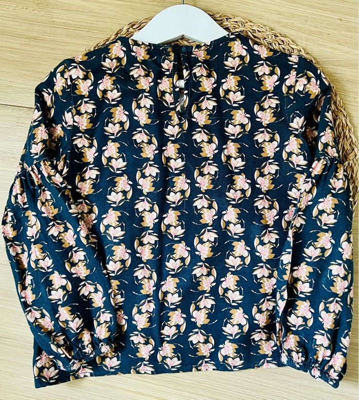 Blouse fluide imprimé fleurs La Retoude Collection - photo numéro 2