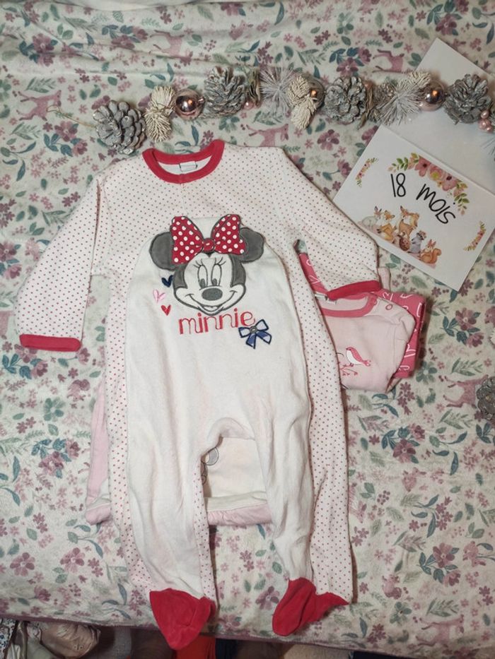 Pyjamas Minnie Disney 18 mois - photo numéro 2