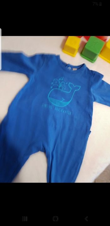 Pyjama bébé taille 1 mois