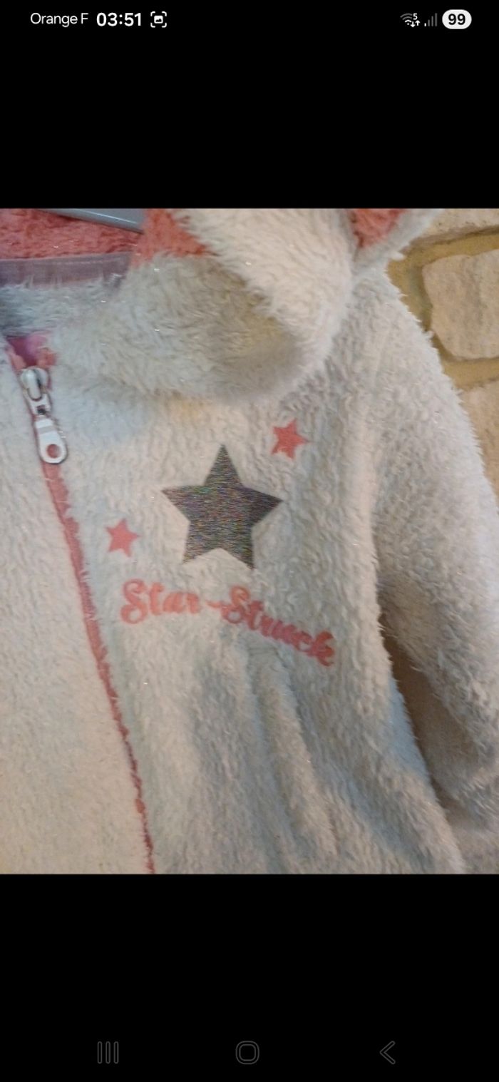 Polaire fille taille 6 ans - photo numéro 3