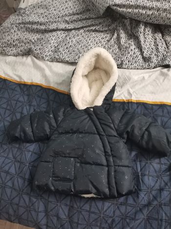 Doudoune chaude fille 9 mois