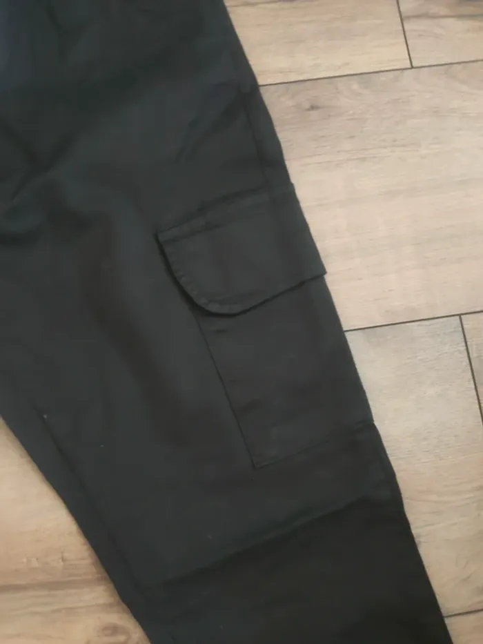 Cargo ou jogpant homme noir Public denim 32US NEUF - photo numéro 4