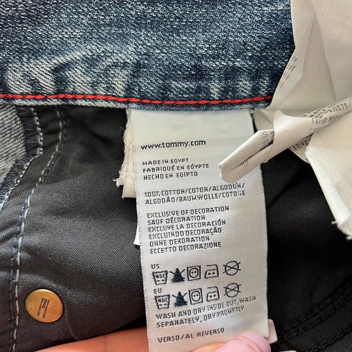 Jean/pantalon bleu Tommy Hilfiger pour homme, taille W 31 L 30 (40 taille française) - photo numéro 7