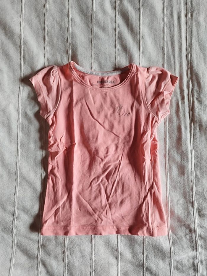 tee shirt manches courtes 3 ans orchestra