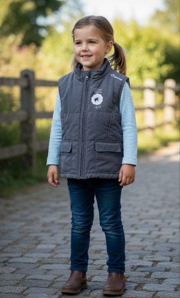 Gilet veste équitation fouganza taille 6 ans