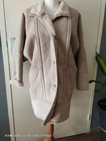 Magnifique manteau Vintage 100% Mouton O'Ned taille 36