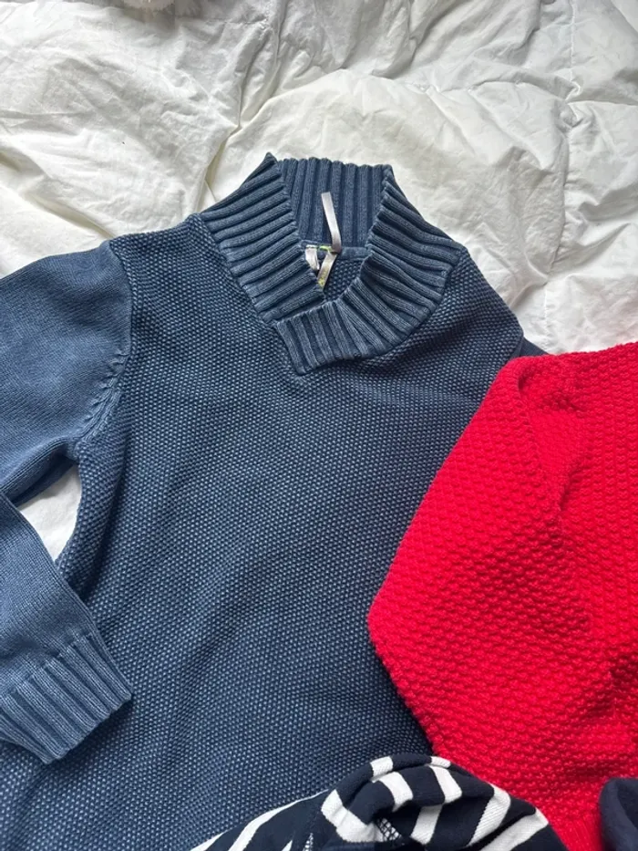 Lot pull et gilet 8 ans garçon - photo numéro 3