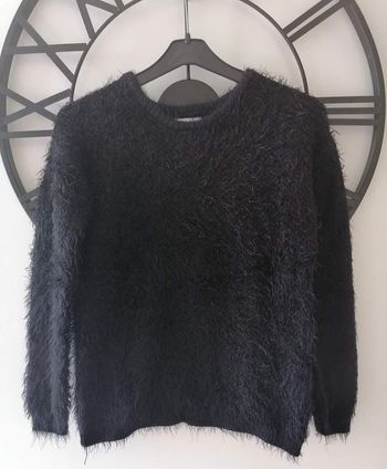 Pull noir Gémo T.12 ans