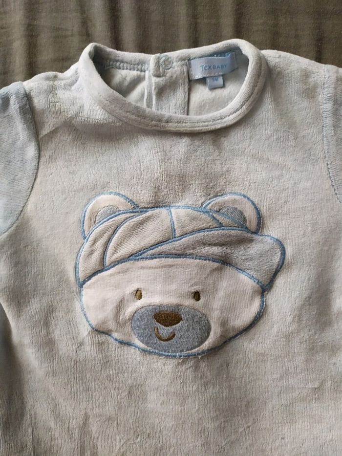 Pyjama ours bleu - photo numéro 2