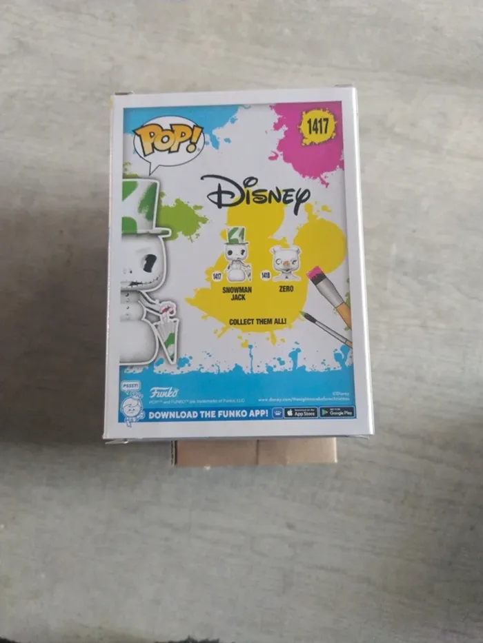 Pop 1417 snowman jack blanc - photo numéro 7