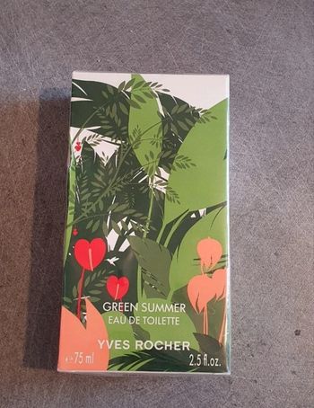 Eau de toilette neuf Green Summer d'Yves Rocher