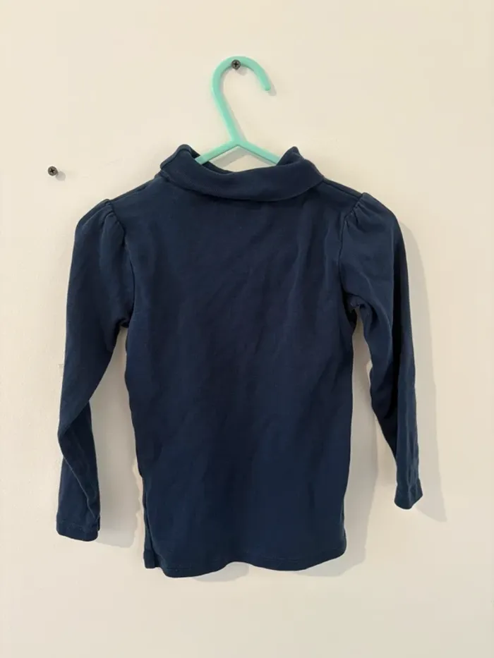Pull col roulé bleu marine orchestra- 3 ans (98 cm) - photo numéro 2
