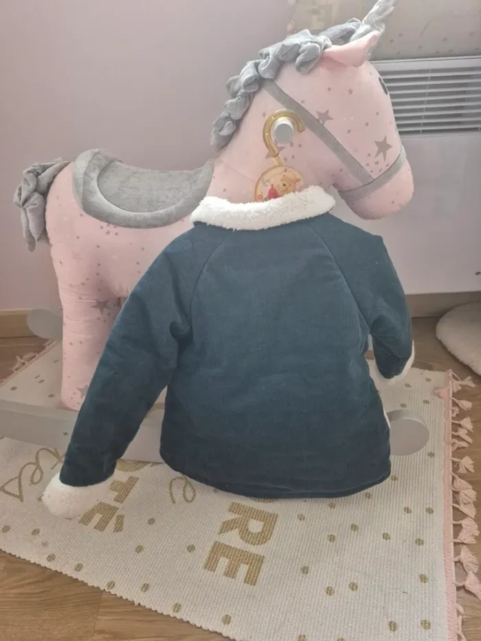 Manteau velours côtelé 3ans 98cm - photo numéro 2