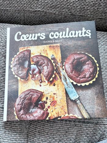 Livre de cuisine  cœur coulant