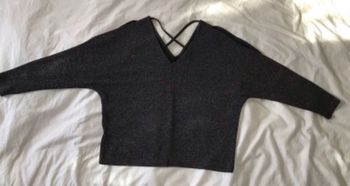 Pull fin à paillettes taille L