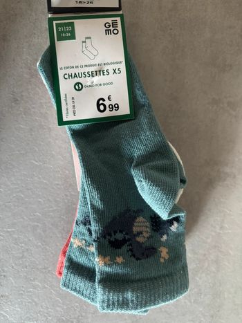 Lot chaussettes