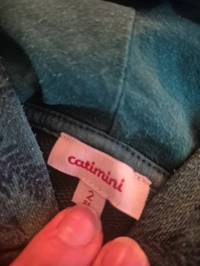 Gilet catimini zippé - photo numéro 2