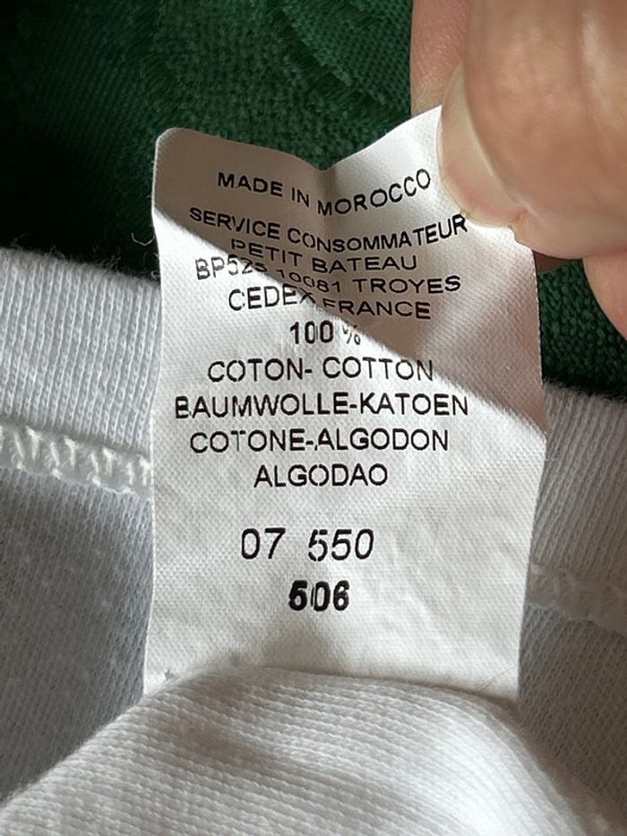 Lot 2 t-shirts Petit Bateau 6 ans - photo numéro 4