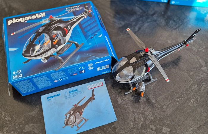 Hélicoptère playmobil