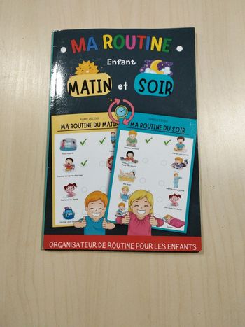 Ma routine enfant matin et soir