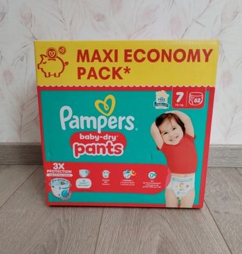 Couche pampers Baby Dry pants