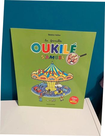 Livre cherche et trouve la famille ouille s’amuse