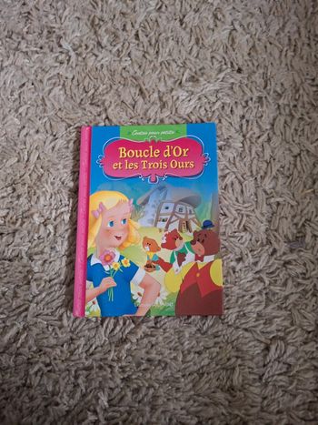 Livre enfant boucle d'or et les trois ours éditions dolphino