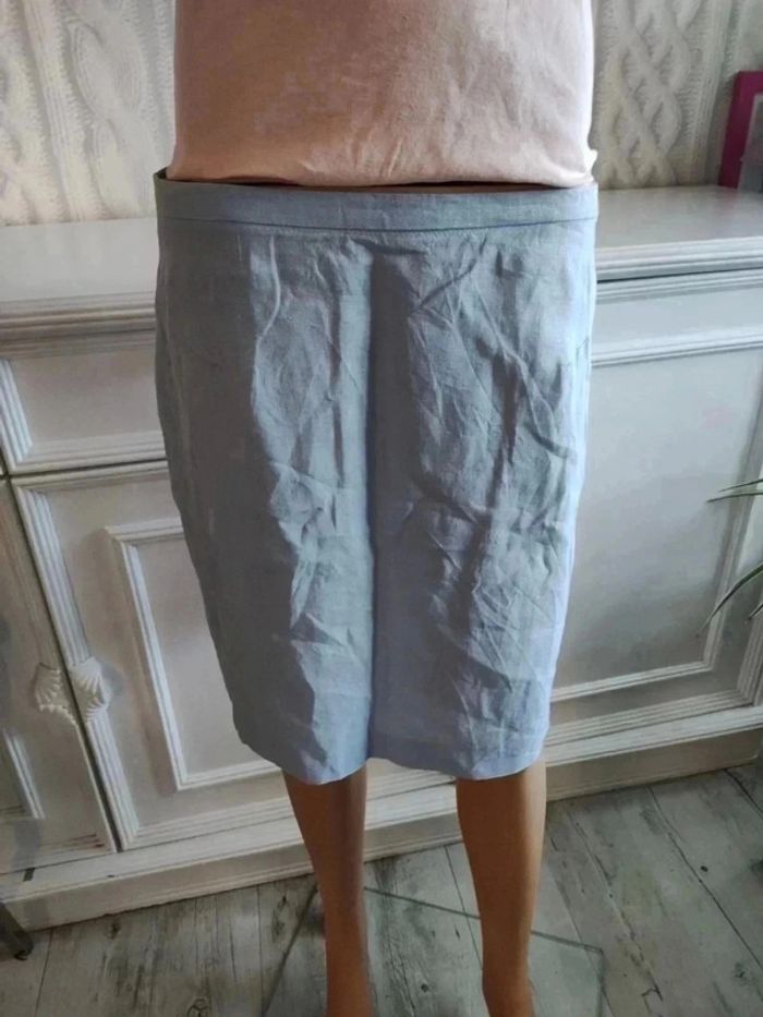 Jupe en lin taille 40 Armand Thiery - photo numéro 3