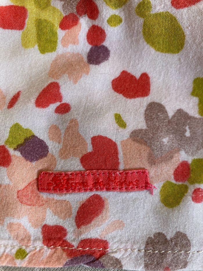 Très jolie petite robe multicolore imprimée bulles 8 ans Terre de marins - photo numéro 6