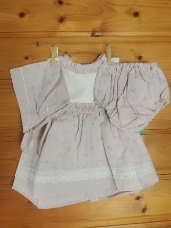 Ensemble Robe, culotte et son begun.