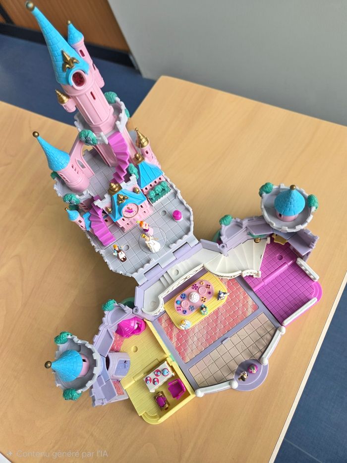 Chateau cendrillon polly pocket - photo numéro 3