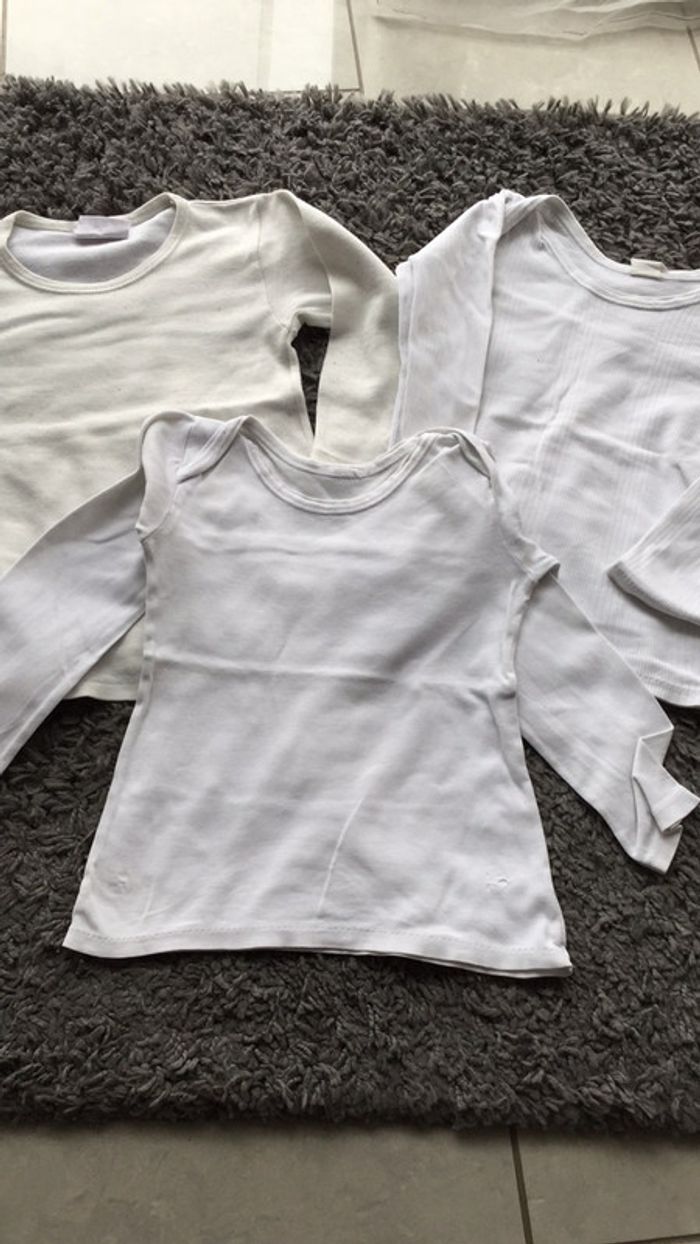 Tee-shirts lot de 3 4ans