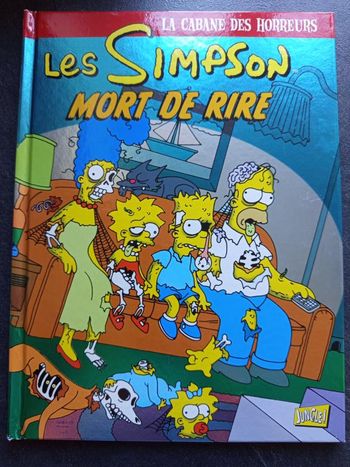 BD - Les Simpson - La cabane des horreurs - mort de rire - Tome 6