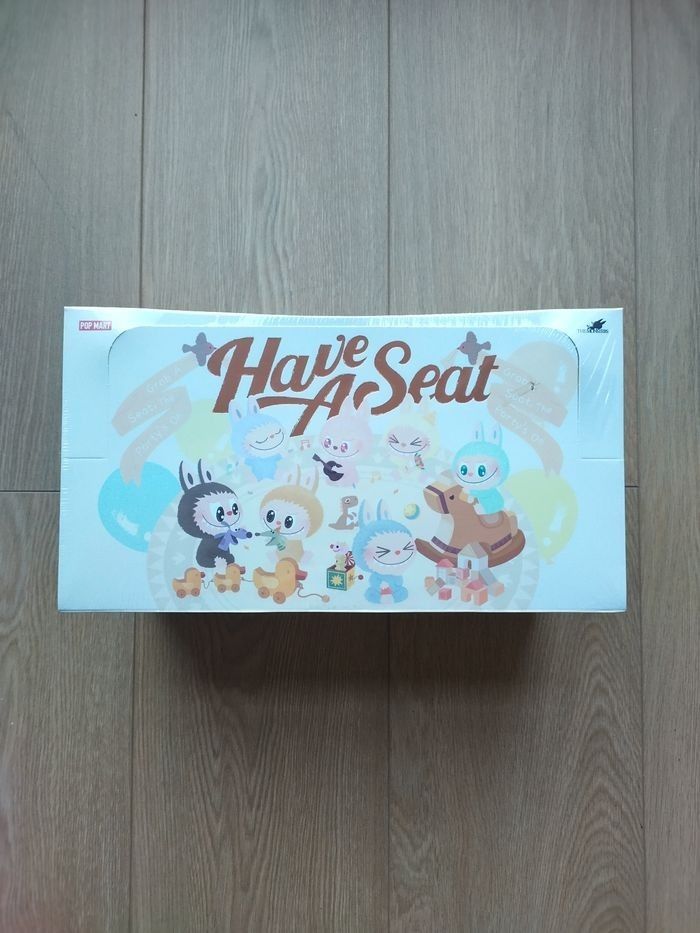 Popmart Labubu Monster Have a Seat Full box