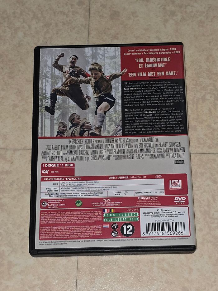 DVD - Jojo Rabbit - photo numéro 2