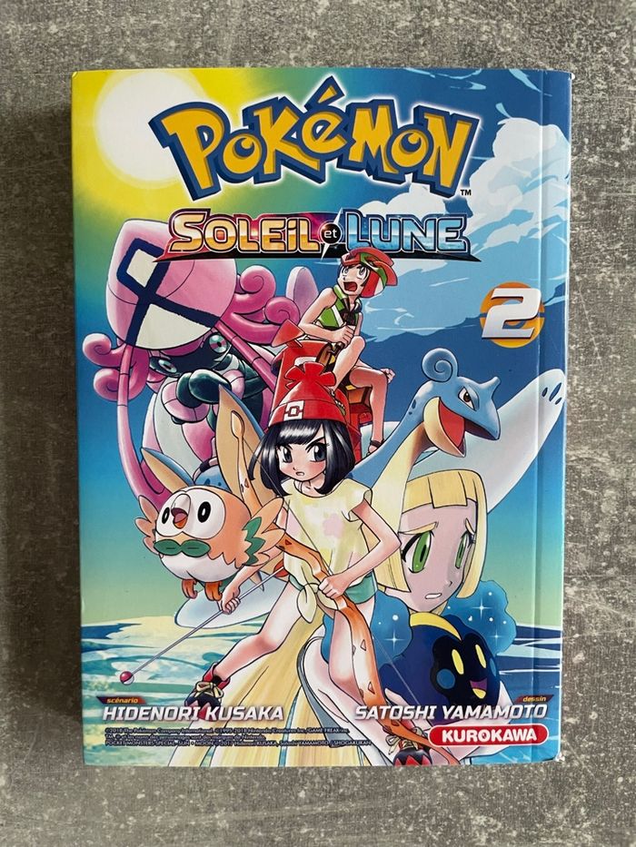 Manga Pokémon soleil et lune tome 2 en français.