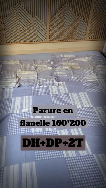 Draps Flanelle 160/200