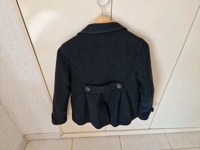 Manteau court en laine comptoir des cordonniers T36 - photo numéro 4
