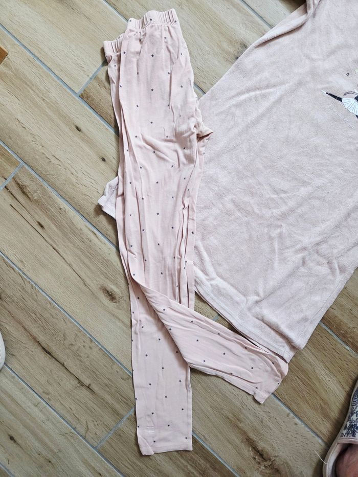 Chemise de nuit et legging hiver 10 ans - photo numéro 2