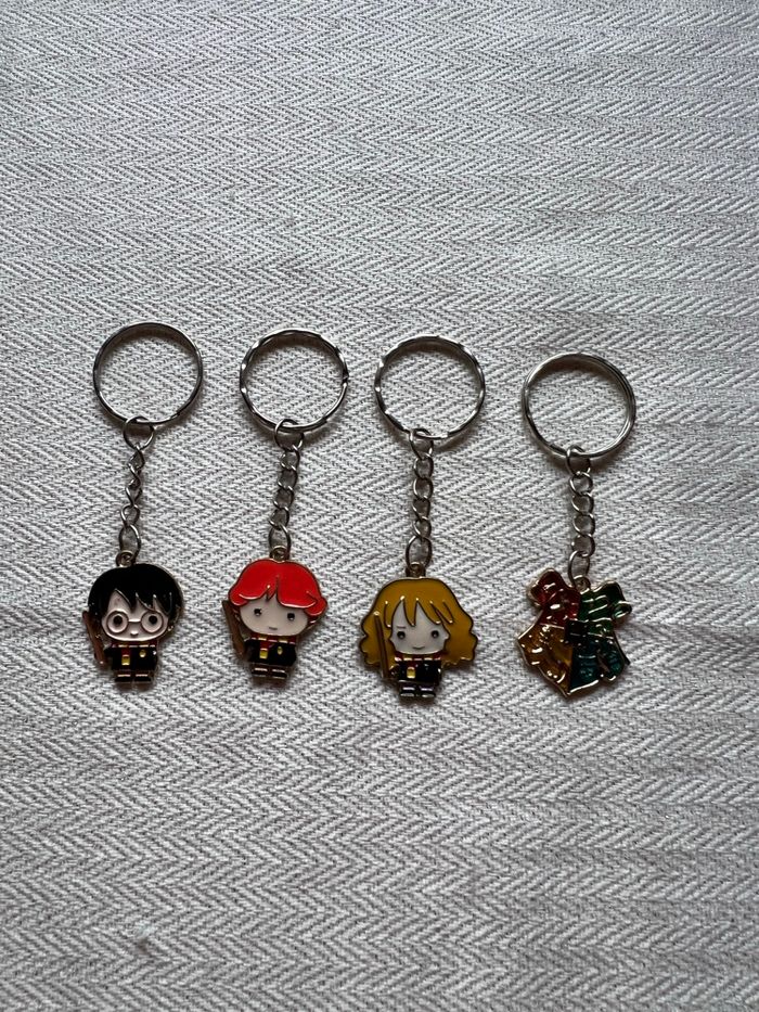 Lot 4 porte clés Harry Potter