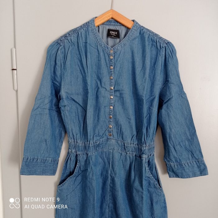 Robe en jeans t38 - photo numéro 2