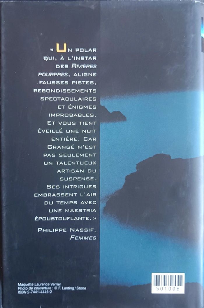 Livre Jean Christophe Grangé - photo numéro 2